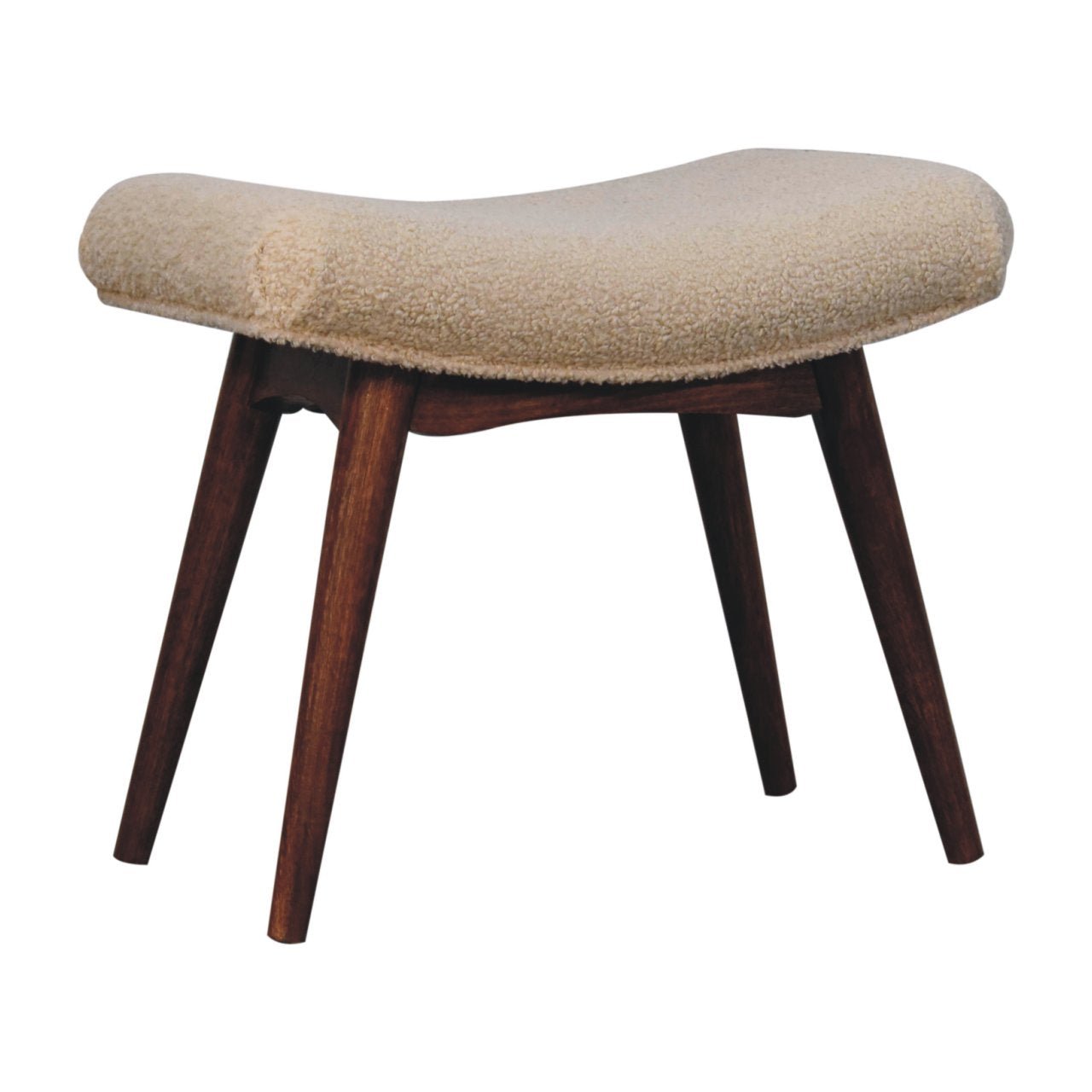 Riley Bench - Cream Boucle - Home Chairs