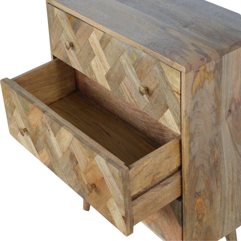 Ruby Patchwork Chest - Home Chairs