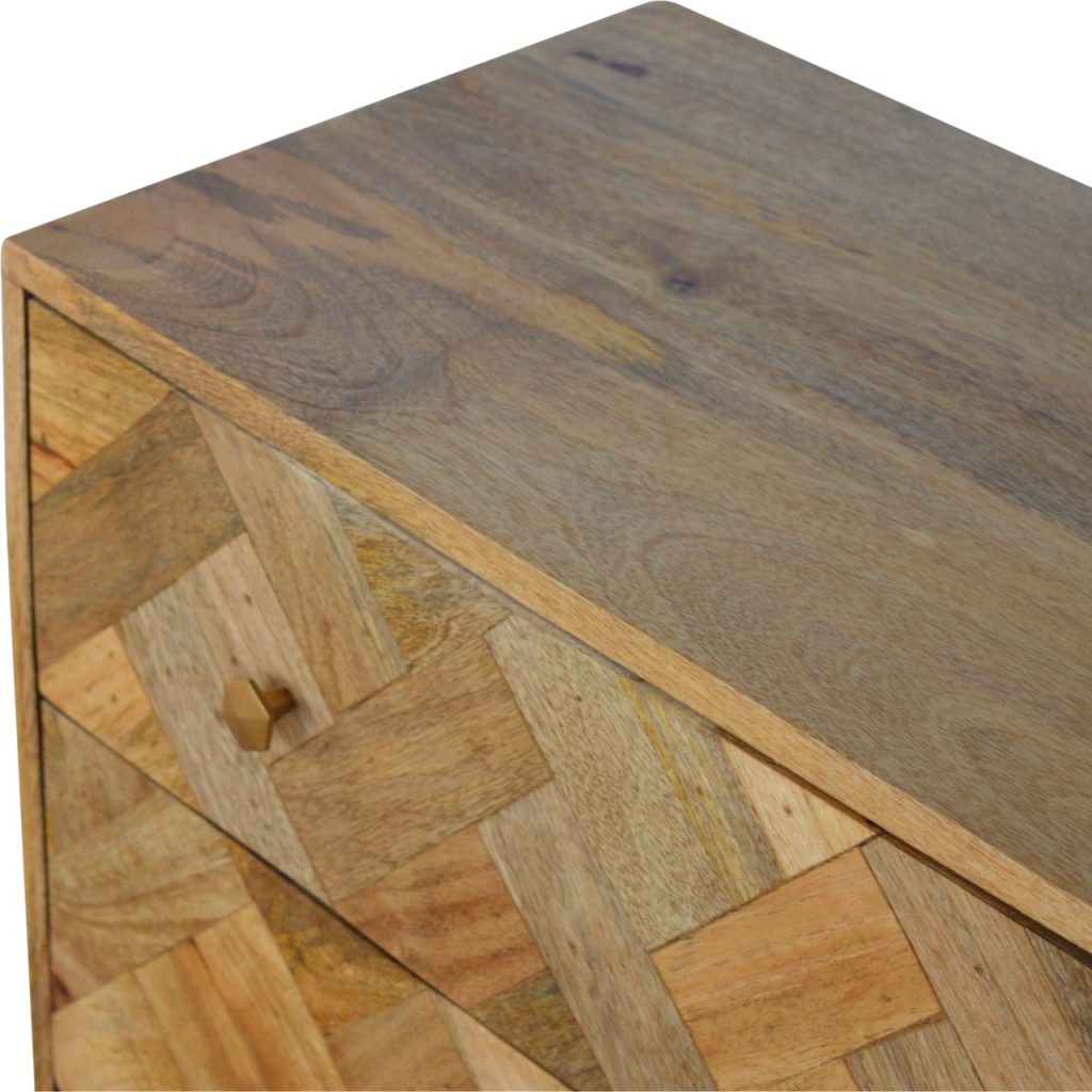 Ruby Patchwork Chest - Home Chairs