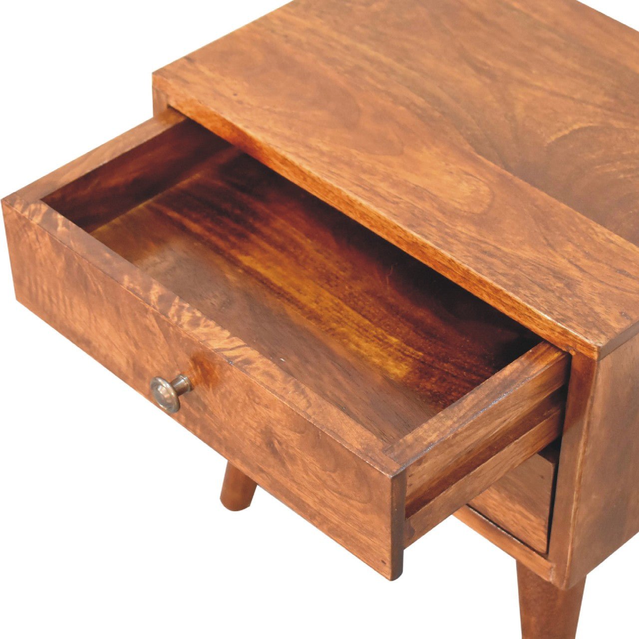 Victoria Bedside Table Mini - Chestnut - Home Chairs