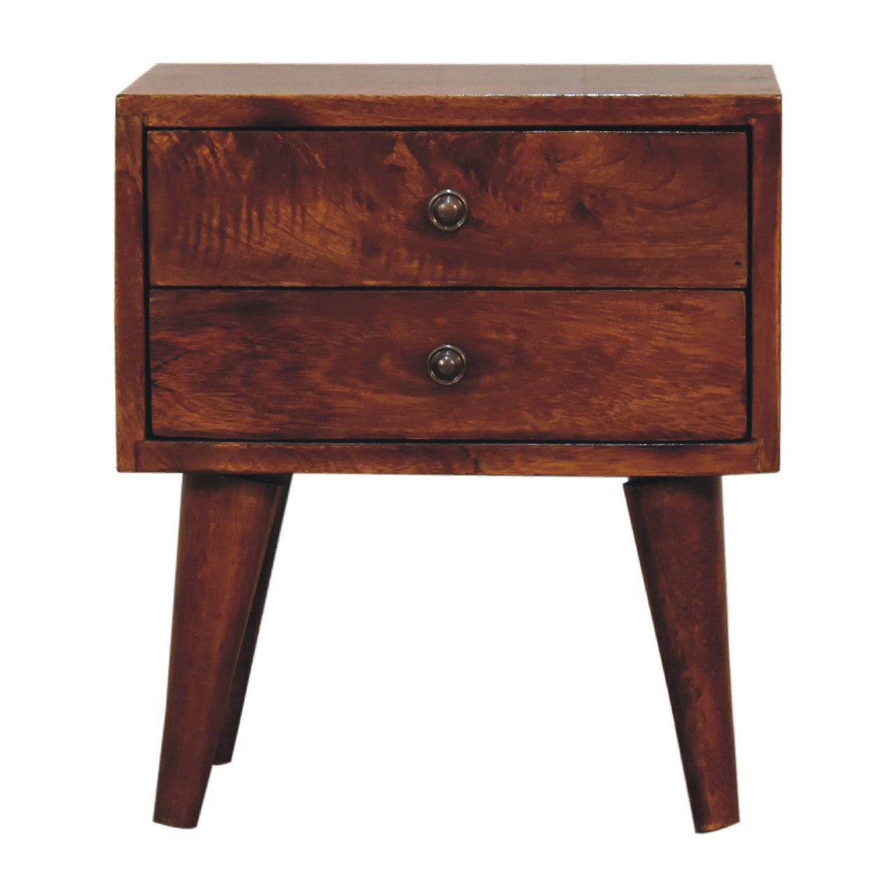 Victoria Bedside Table Mini - Chestnut - Home Chairs