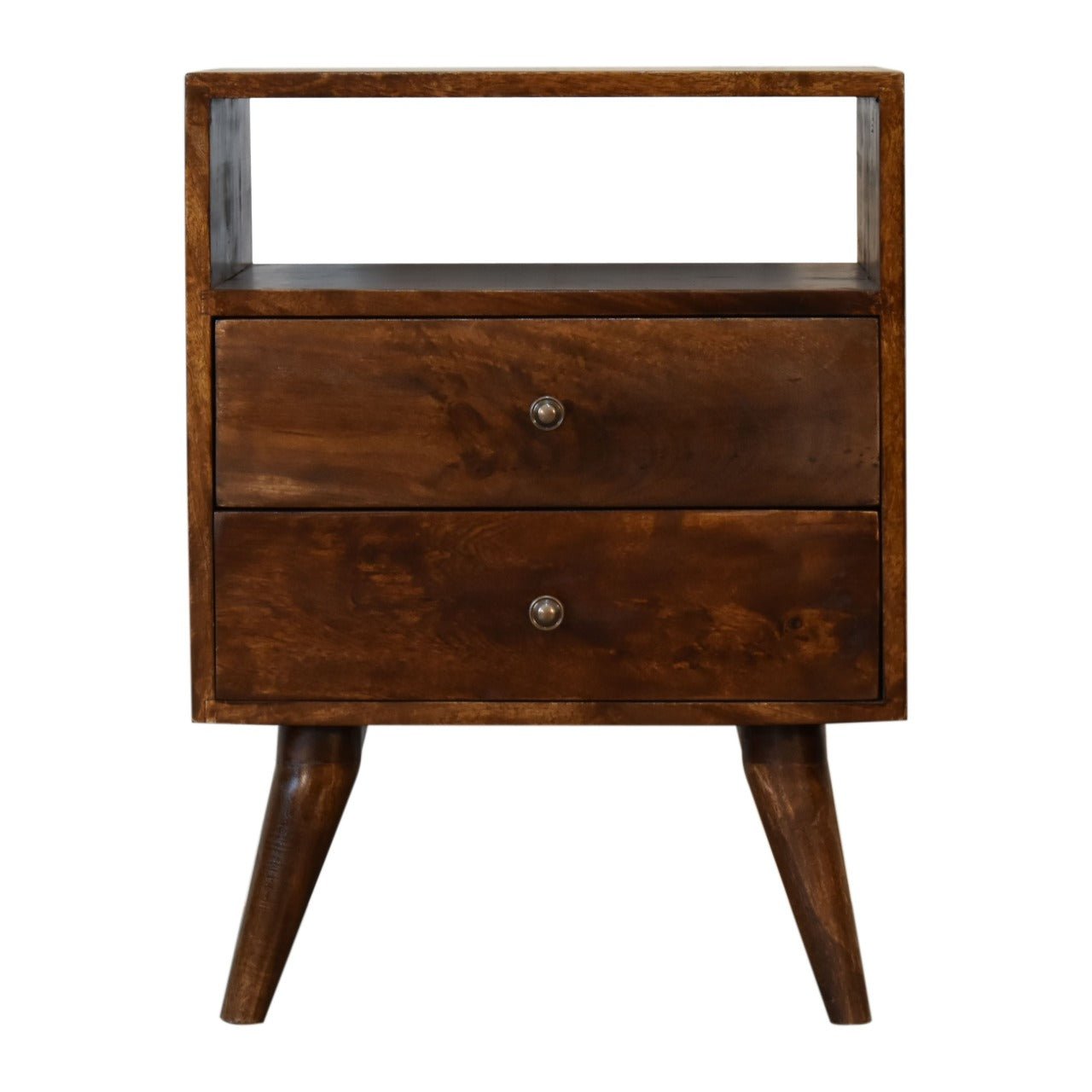 Victoria Classic Bedside Table - Chestnut - Home Chairs