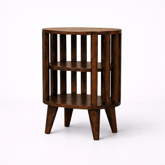 Amelia Double Shelf Bedside Table - Home Chairs