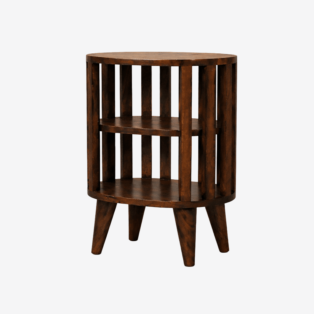 Amelia Double Shelf Bedside Table - Home Chairs