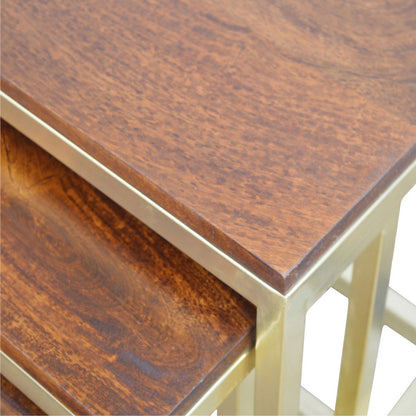 Andrea Side Tables (Set of Three) - Home Chairs