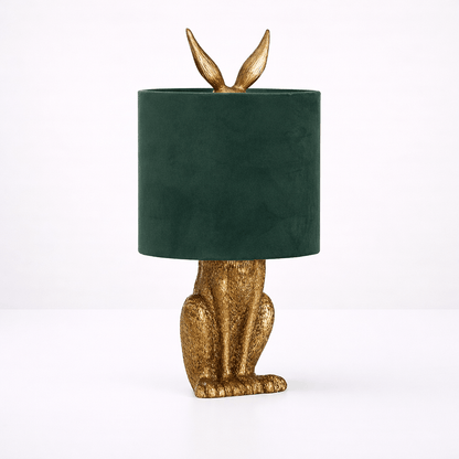 Animal Hare Lamp - Antique Gold - Home Chairs
