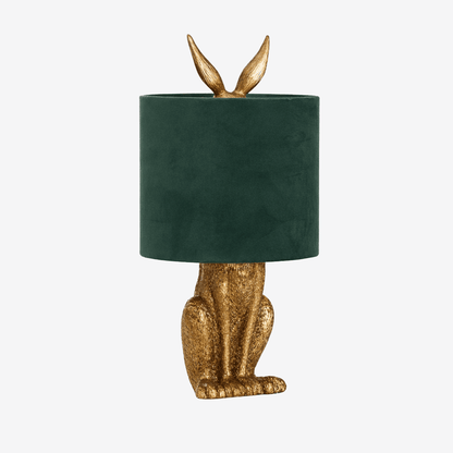 Animal Hare Lamp - Antique Gold - Home Chairs
