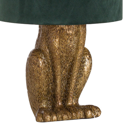 Animal Hare Lamp - Antique Gold - Home Chairs