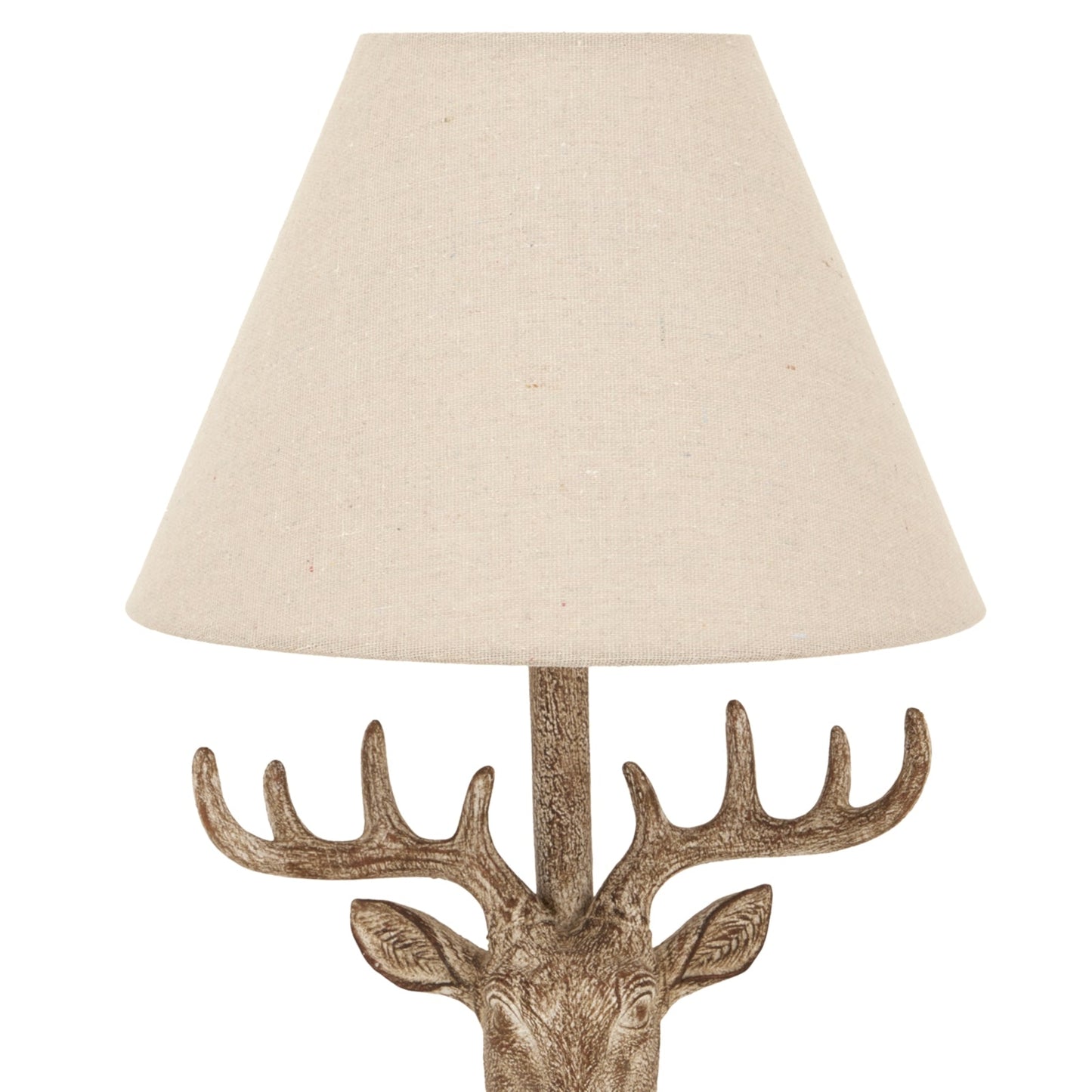 Animal Stag Head Lamp - Stonewash - Home Chairs