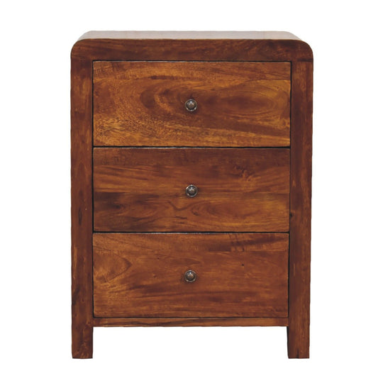 Aspen 3 Drawer Bedside - Home Chairs