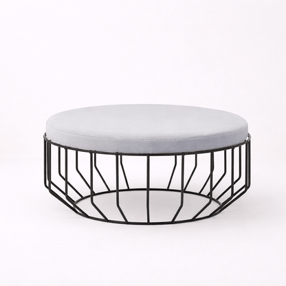Augustus Round Cage Stool - Home Chairs