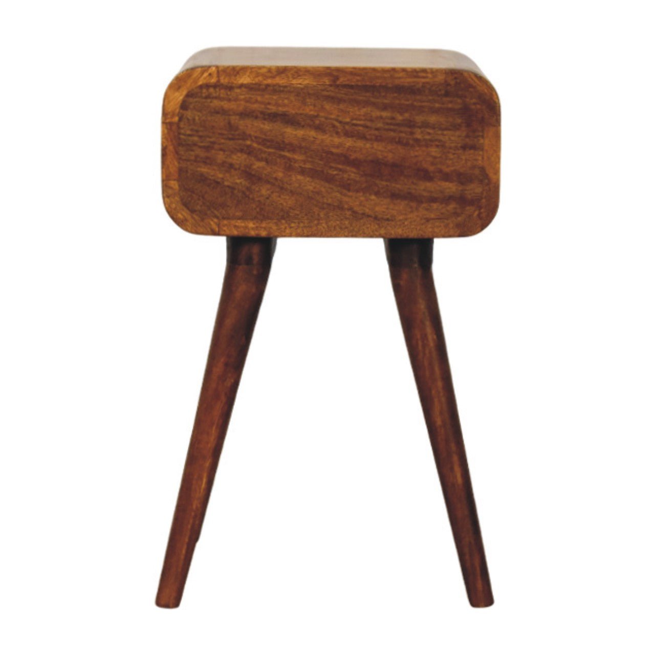 Avora Mini Chestnut Nightstand with 1 drawer - Home Chairs