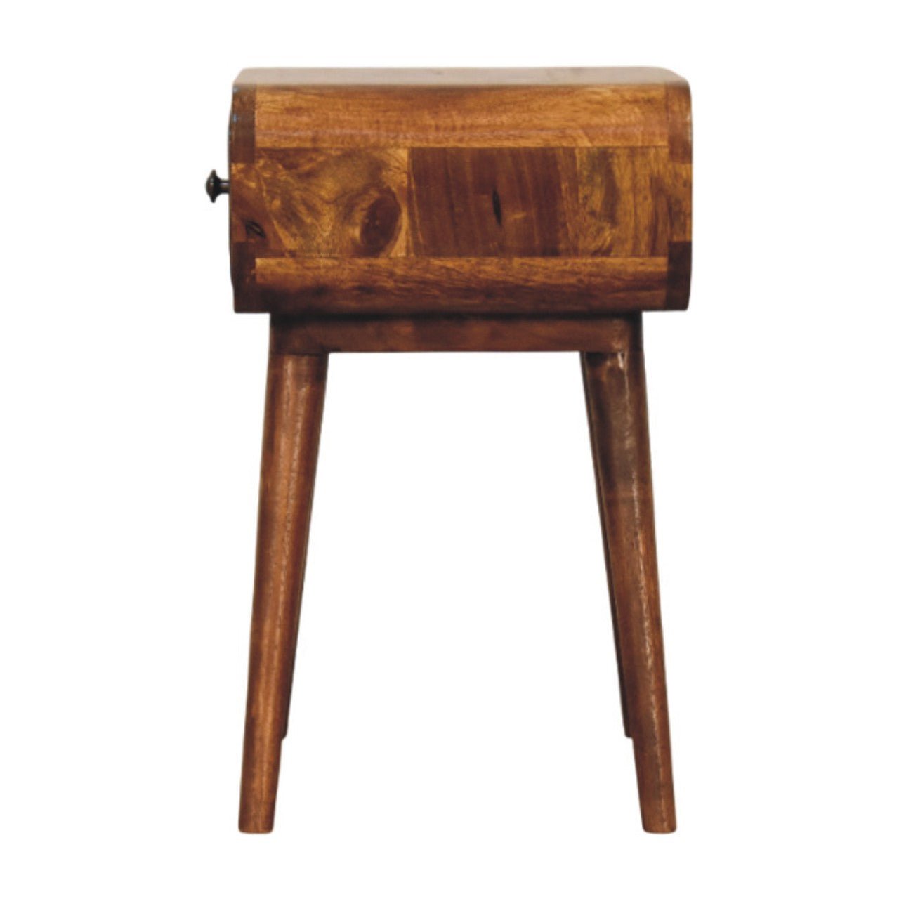 Avora Mini Chestnut Nightstand with 1 drawer - Home Chairs