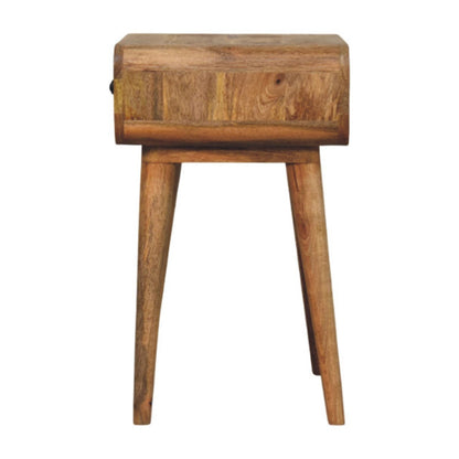 Avora Oak - ish Nightstand with 1 drawer - Home Chairs