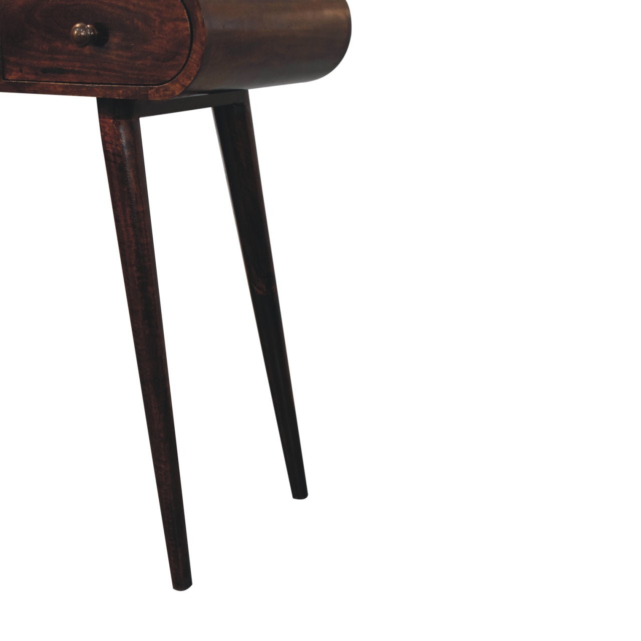 California Walnut Dressing Table with Foldable Mirror - Home Chairs