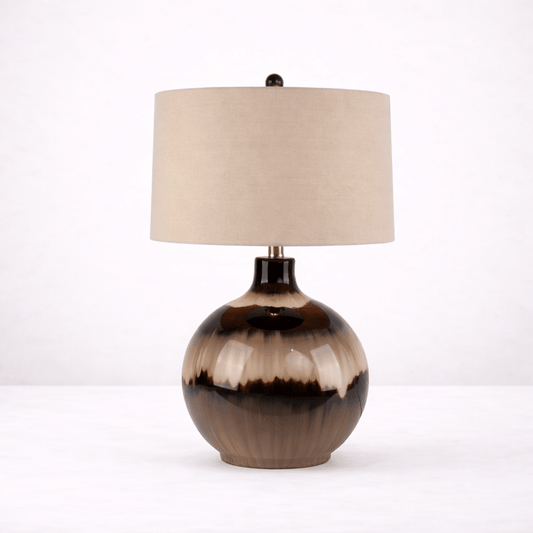 Camilla Glass Lamp - Home Chairs