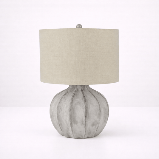 Clara Antique Flute Lamp - Home Chairs