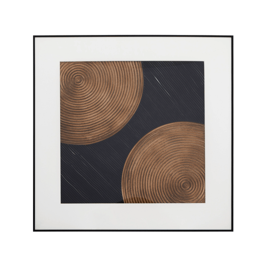 Clyde Black And Brown Art - Home Chairs