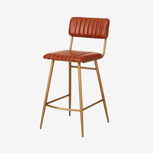 Dante Ribbed Bar Stool - Home Chairs
