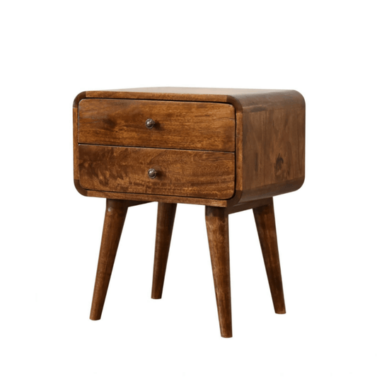 Elizabeth Bedside Table - Chestnut - Home Chairs