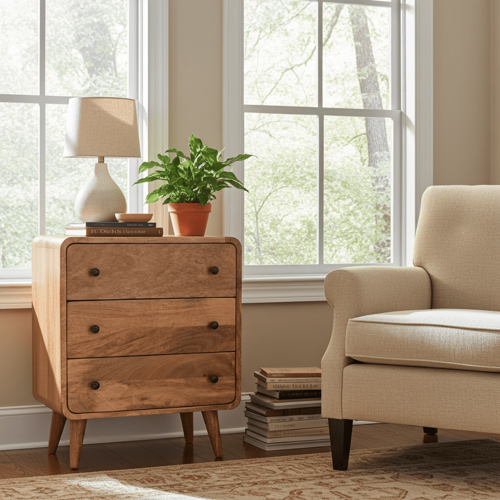 Elizabeth Chest Mini - Oak - Home Chairs