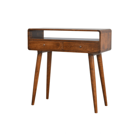 Elizabeth Console Table - Chestnut - Home Chairs