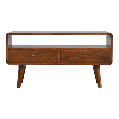 Elizabeth Media Unit - Chestnut - Home Chairs