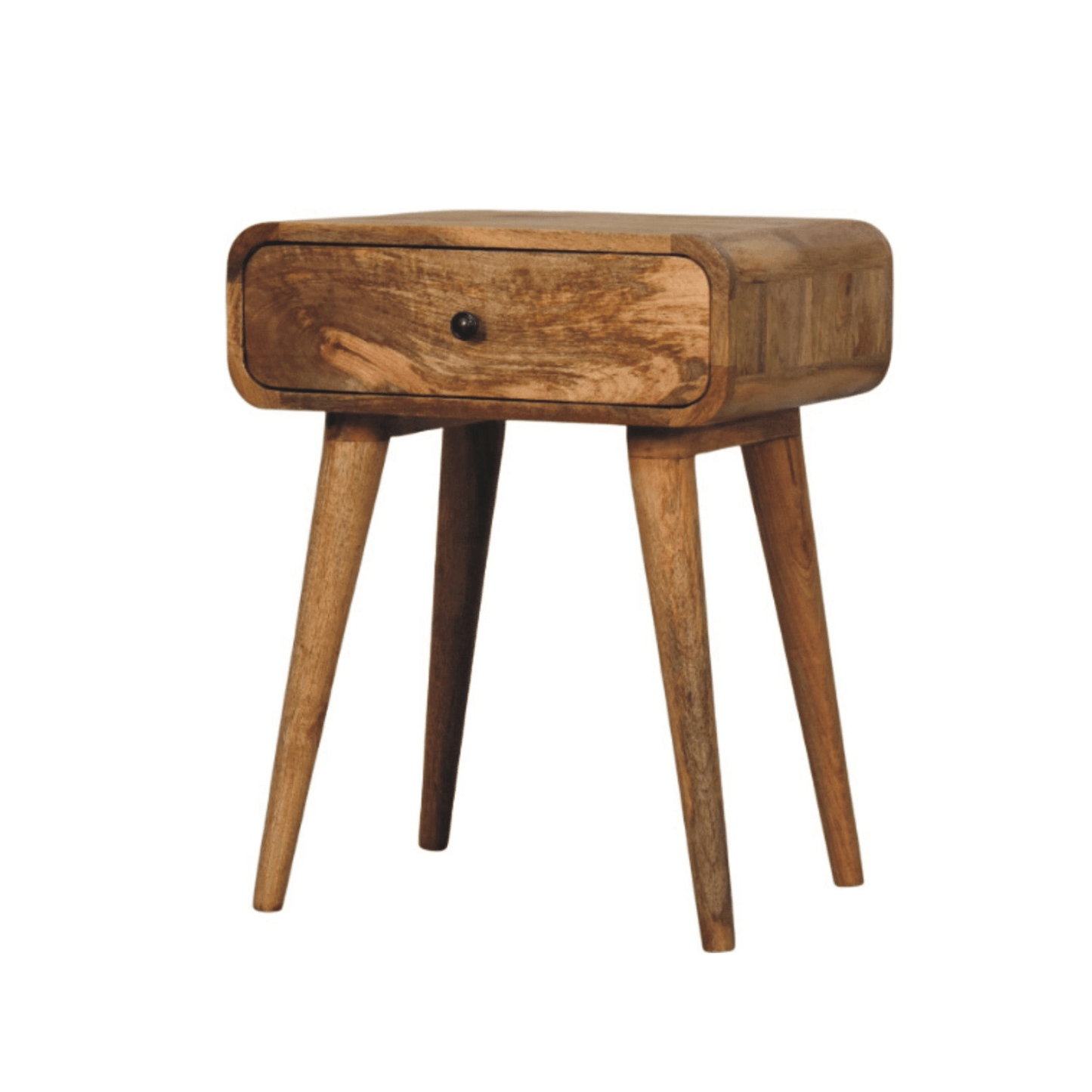 Elizabeth Oak - ish Nightstand with 1 drawer - Home Chairs