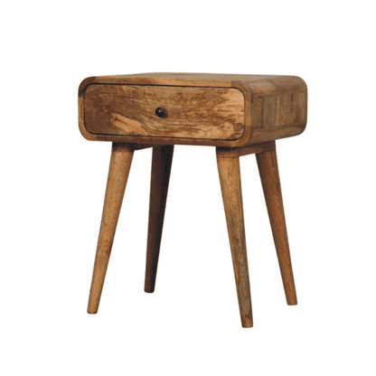 Elizabeth Oak - ish Nightstand with 1 drawer - Home Chairs