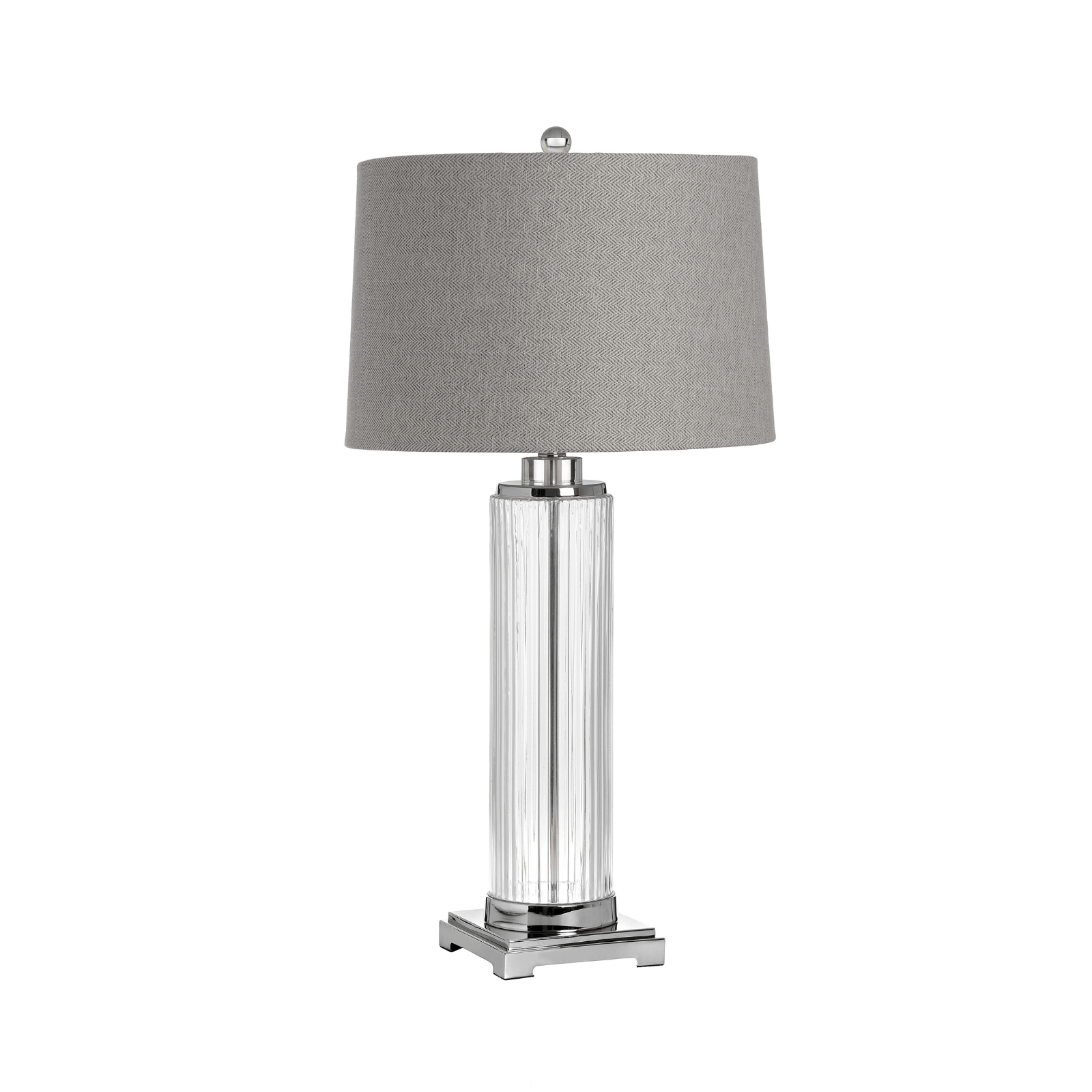 Ella Glass Lamp - Home Chairs