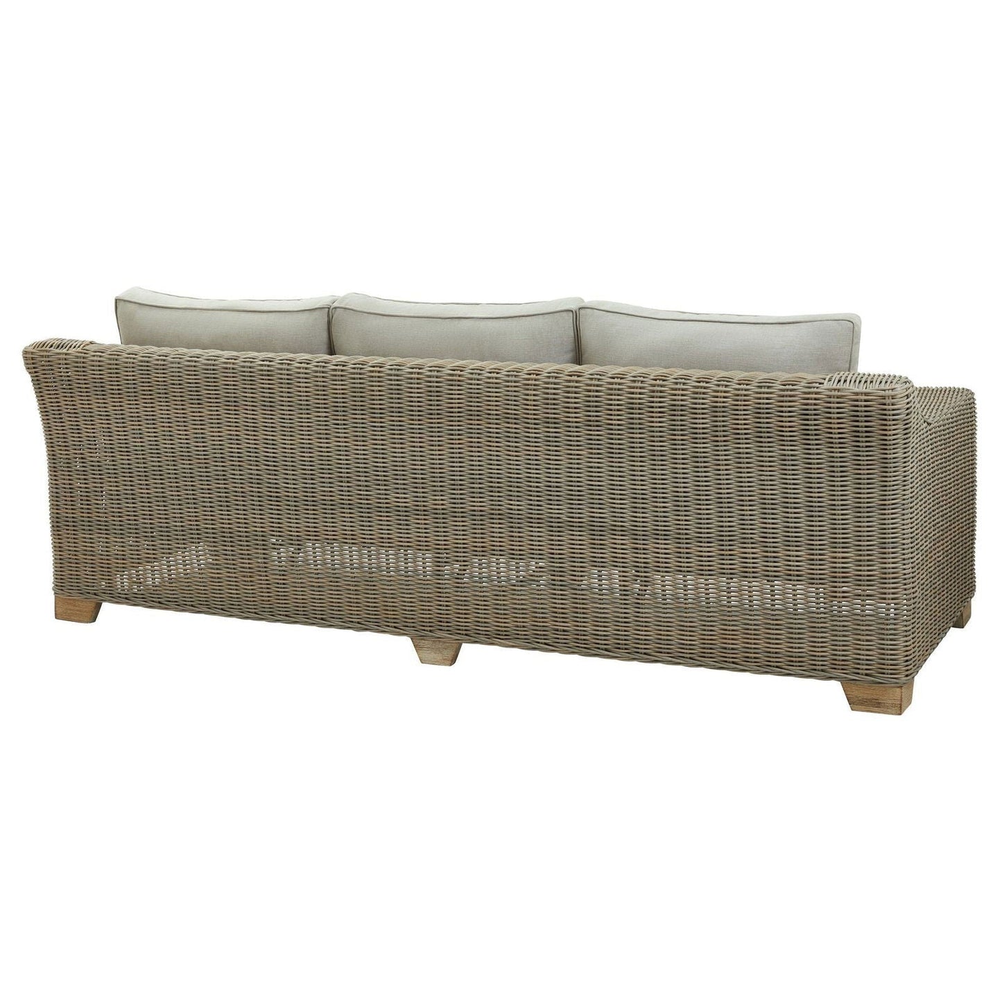 Flora Collection Outdoor Three Seater Sofa - Home Chairs