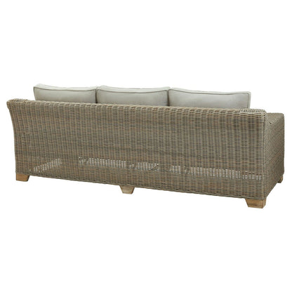 Flora Collection Outdoor Three Seater Sofa - Home Chairs