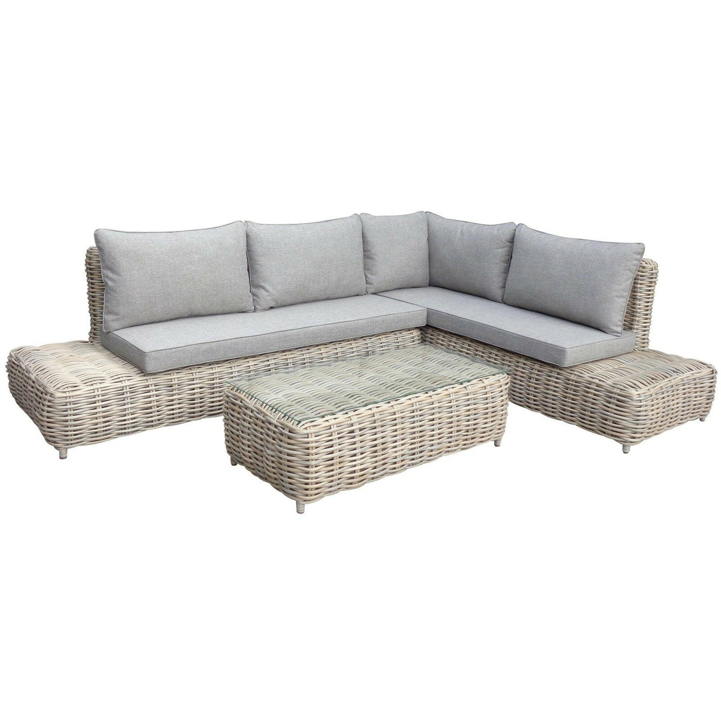 Florence Collection Outdoor Large Corner Set - Home Chairs