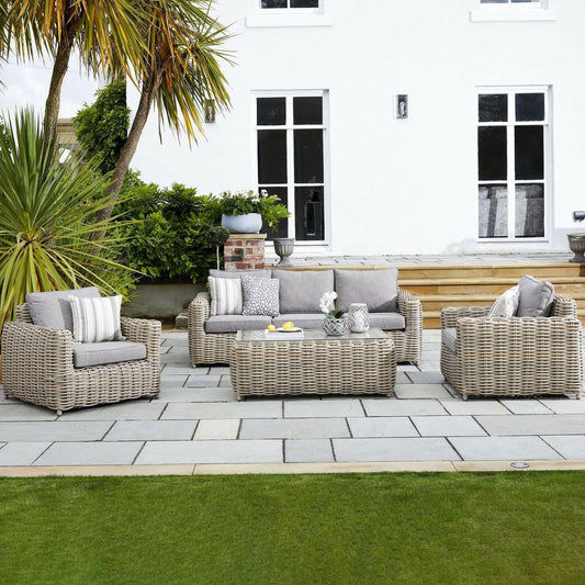 Florence Outdoor Five Seater Set - Home Chairs