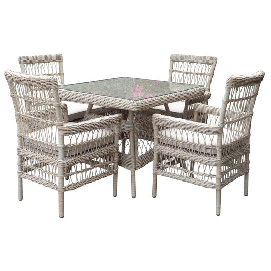 Georgia Outdoor Dining Set - Four Seat - Home Chairs