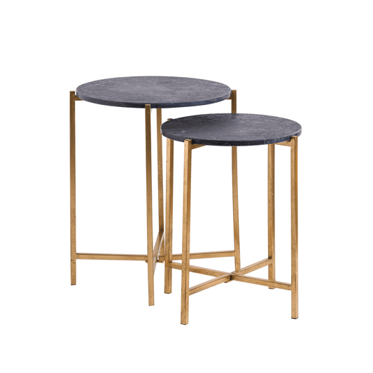 Joseph Marble Tables (Set of Two) - Home Chairs