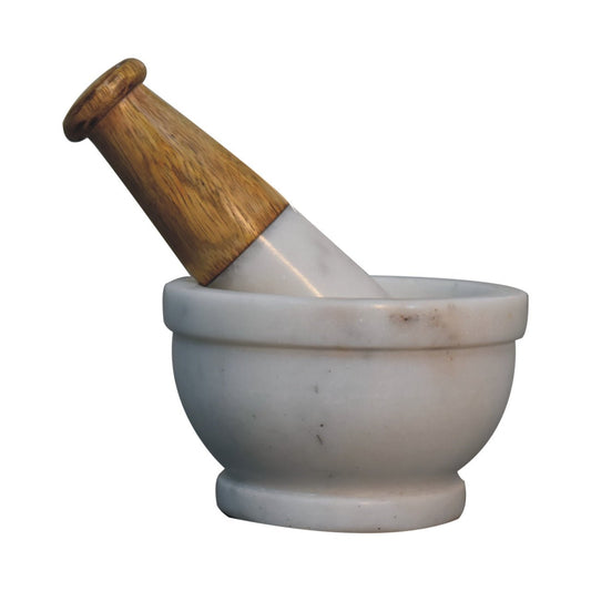 Large Marble Pestle & Mortar - Home Chairs