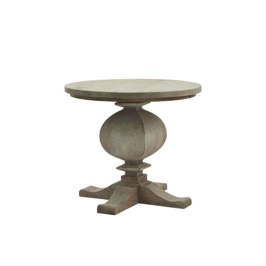 Lincoln Pedestal Side Table - Home Chairs