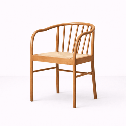 Luca Wooden Armchair - Home Chairs