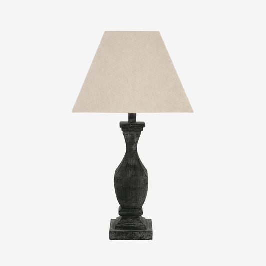Lucia Fluted Wooden Lamp - Home Chairs