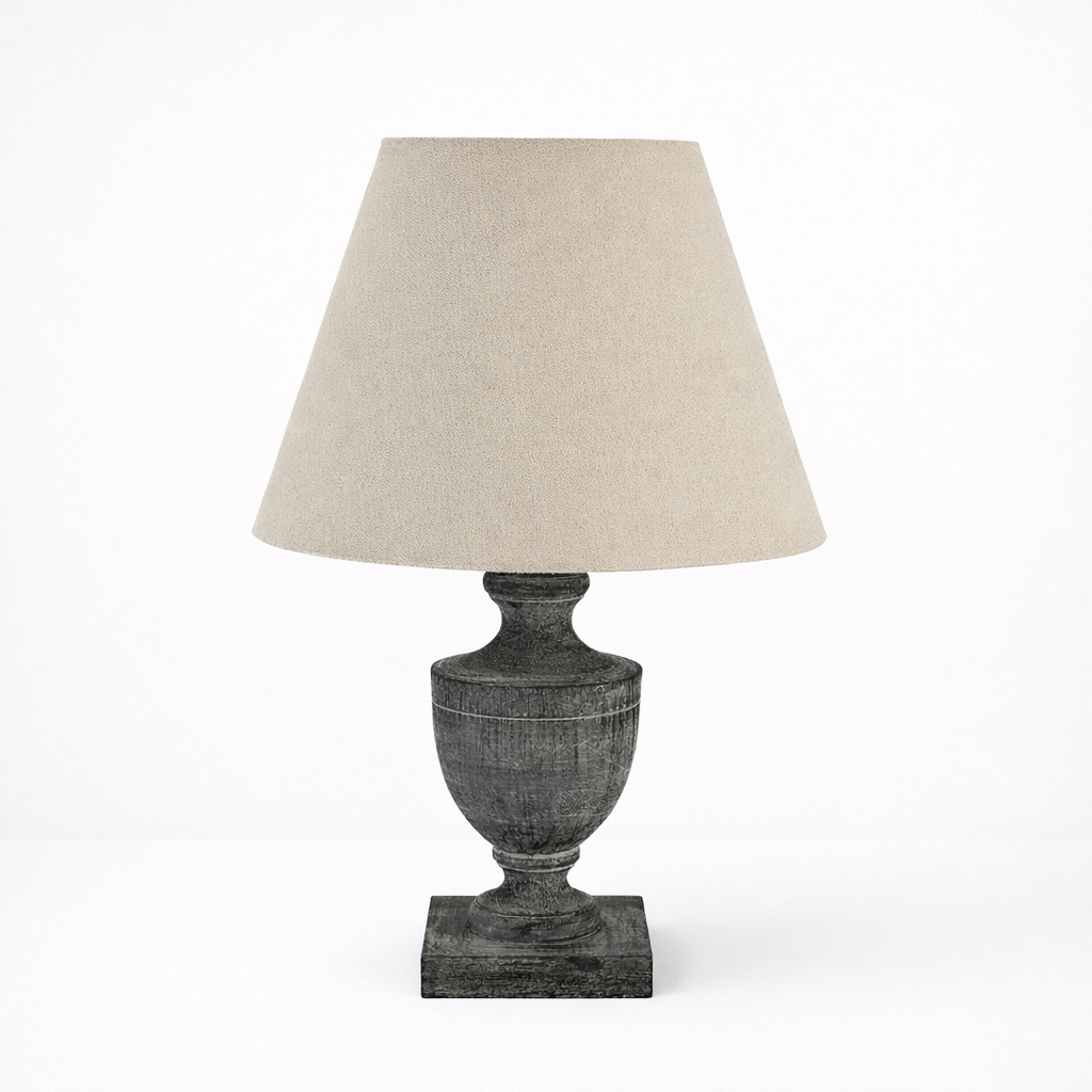 Lucia Urn Wooden Lamp - Home Chairs