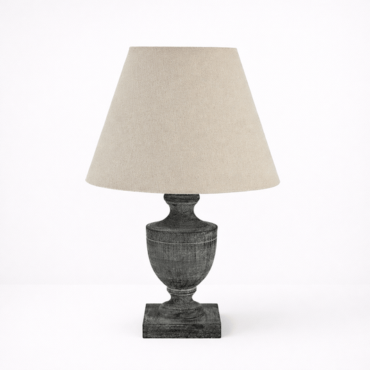 Lucia Urn Wooden Lamp - Home Chairs