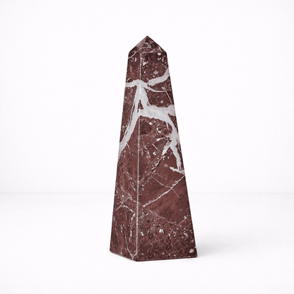 Mabel Obelisk Red Marble - Home Chairs