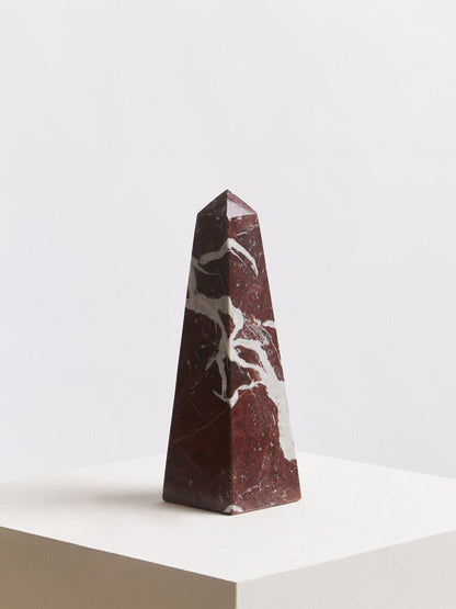 Mabel Obelisk Red Marble - Home Chairs