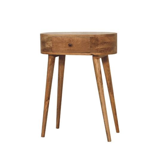 Mini Alba Oak - ish Console - Home Chairs