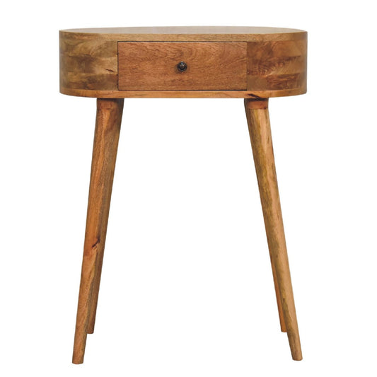 Mini Albion Oak - ish Console - Home Chairs