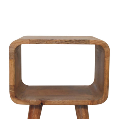 Mini Curved Open Bedside - Home Chairs