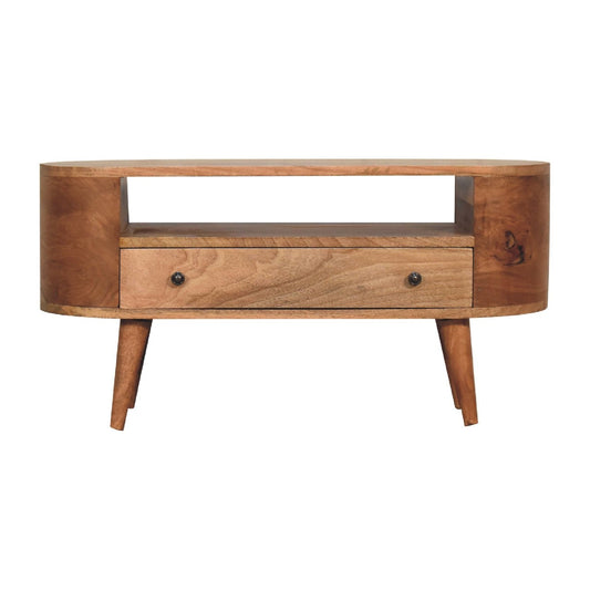 Mini Rounded Entertainment Unit - Home Chairs