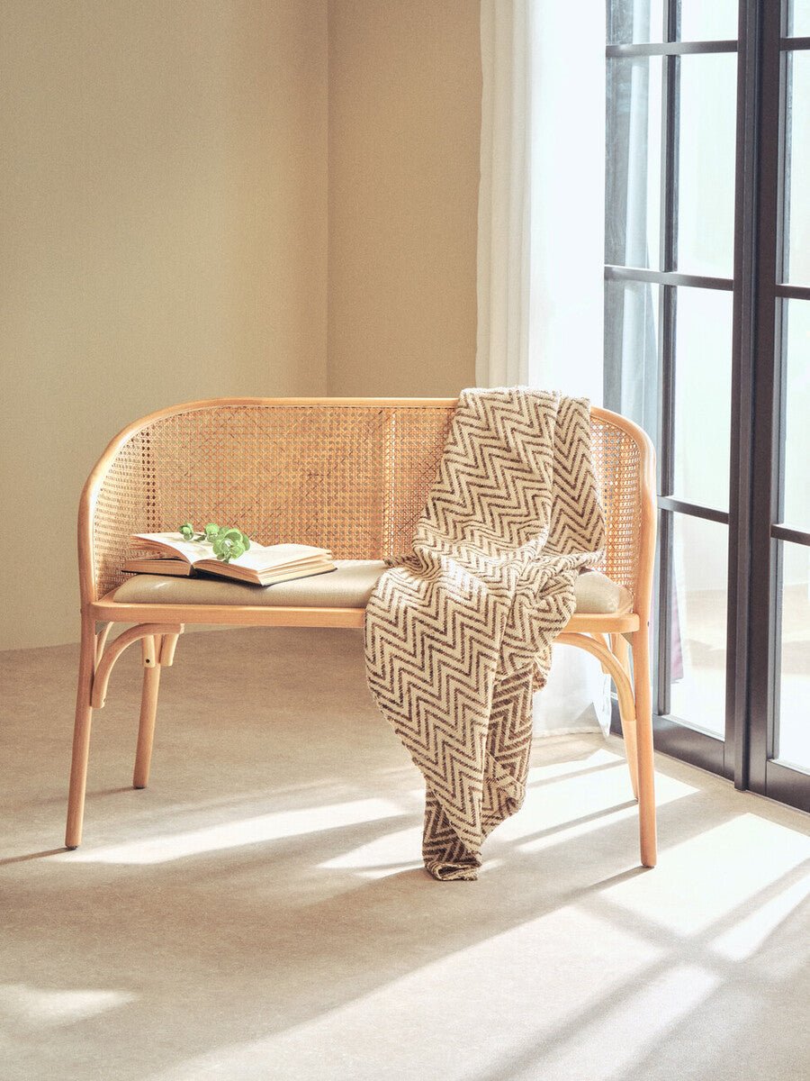 Nico Woven Bench - Home Chairs