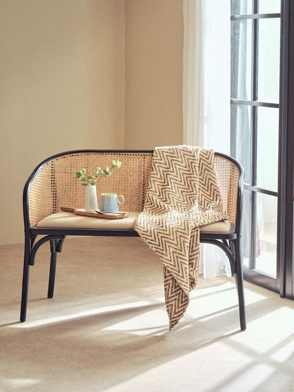 Nico Woven Bench - Home Chairs